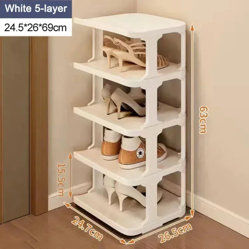 Shoe Rack Simple Multilayer Standing Storage Shoes Rack Household Economical Shoe Organizer Dormitory Removable Storage Shelves