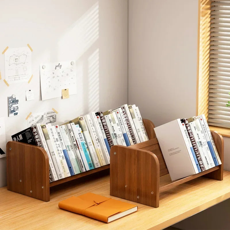 Desktop Bookshelf Shelf Student Home Desk Small Bookstand Storage Shelf Bedroom Desk Simple Bookshelf