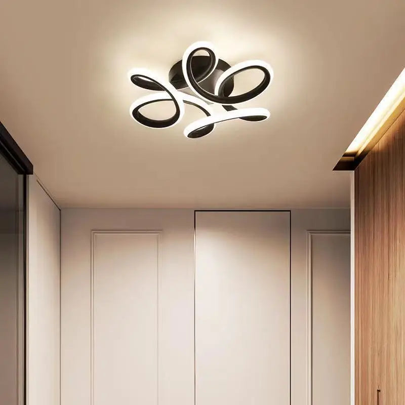 Modern LED Chandelier Lighting For Living Room Bedroom New Lamp Gold Frame Aluminum Dropshipping Indoor Fixture Light Lustres