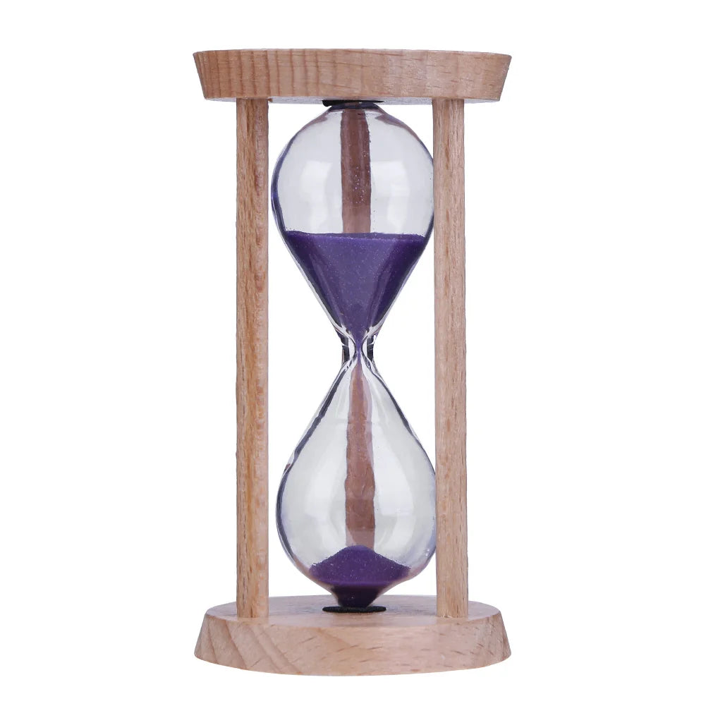 Beech Wooden Sand Clock 3 Minutes Hourglass Sandglass Kids Children Gift Toothbrush TimerHome Suppliers Interior Accessories