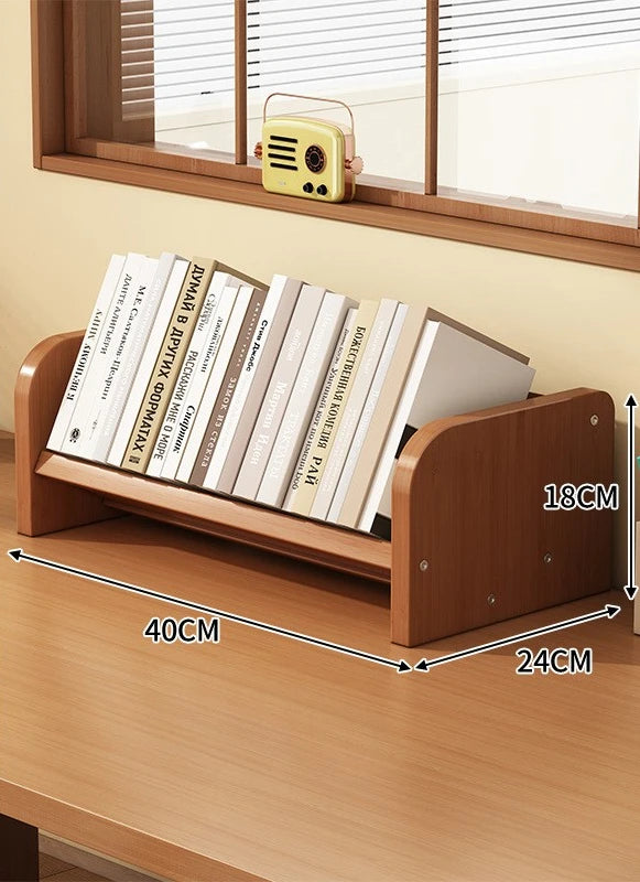 Desktop Bookshelf Shelf Student Home Desk Small Bookstand Storage Shelf Bedroom Desk Simple Bookshelf