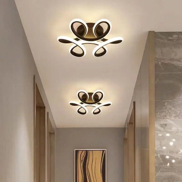Modern LED Chandelier Lighting For Living Room Bedroom New Lamp Gold Frame Aluminum Dropshipping Indoor Fixture Light Lustres
