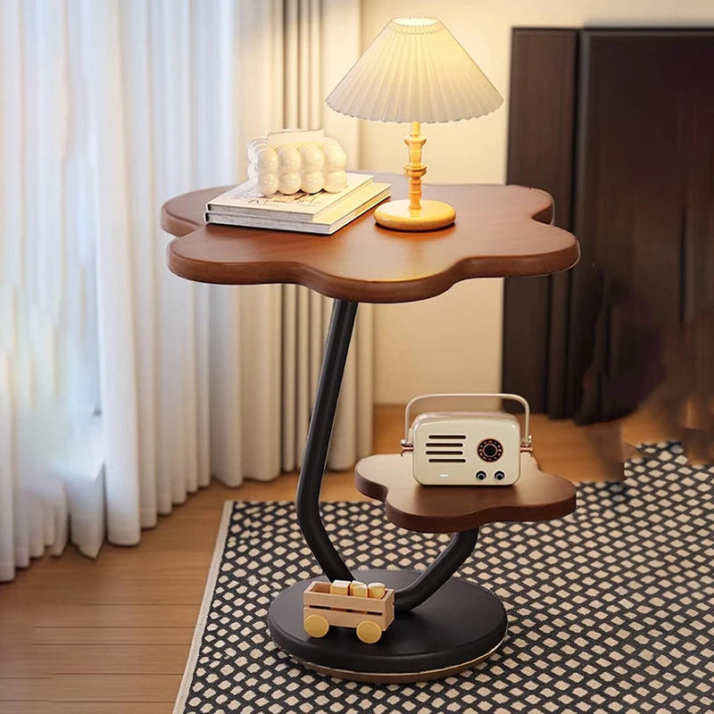 Elegant Sofa Side Table Modern Luxury Italian Simple Coffee Table Design Aesthetic Tavolino Da Salotto Living Room Furniture