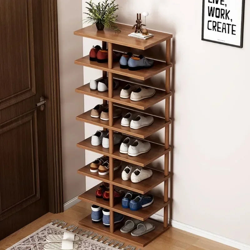 Shoe Rack Home Doorway Multilayer Storage Rack Simple New Shoe Organizer and Storage Large Capacity Good-looking Shoes Cabinet