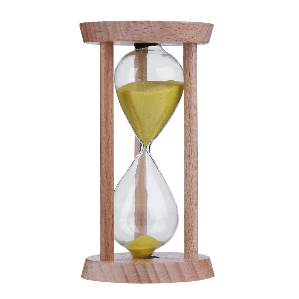 Beech Wooden Sand Clock 3 Minutes Hourglass Sandglass Kids Children Gift Toothbrush TimerHome Suppliers Interior Accessories