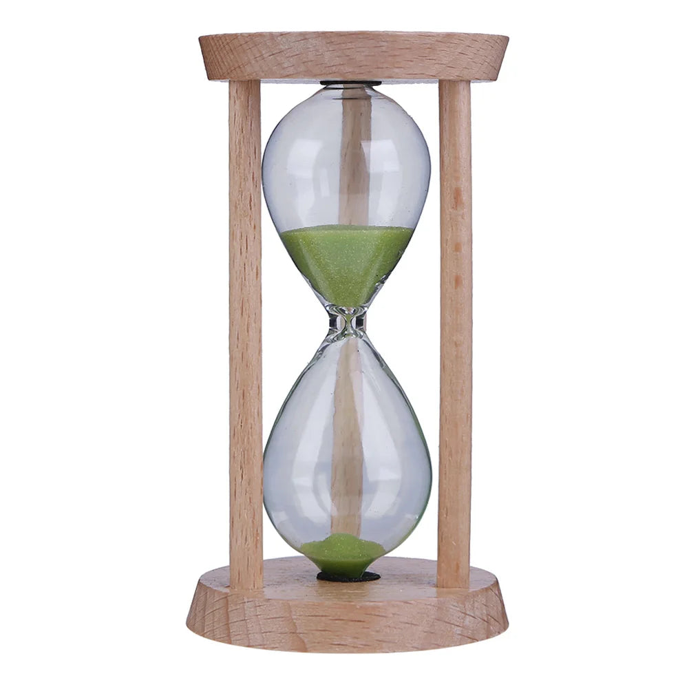 Beech Wooden Sand Clock 3 Minutes Hourglass Sandglass Kids Children Gift Toothbrush TimerHome Suppliers Interior Accessories