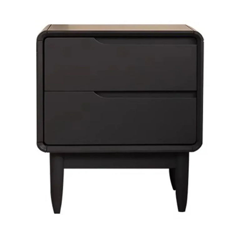 Wooden Bedroom Nightstands Modern Small Space Narrow European Nightstands Men Low Simple Mesitas De Noche Living Room Furniture