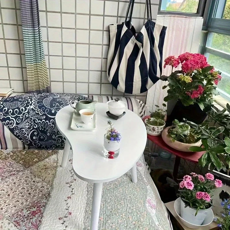 1pc Table, Small Coffee Table, Small Low Table, Bedroom Windowsill Lazy Table, Study Tea Table, Bed Small Table