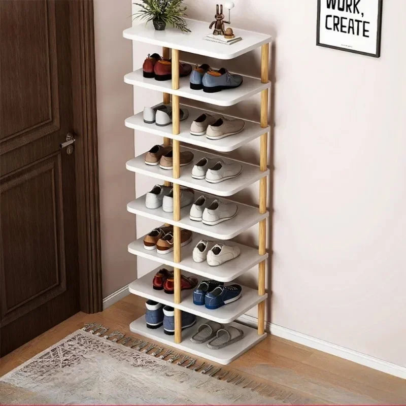 Shoe Rack Home Doorway Multilayer Storage Rack Simple New Shoe Organizer and Storage Large Capacity Good-looking Shoes Cabinet