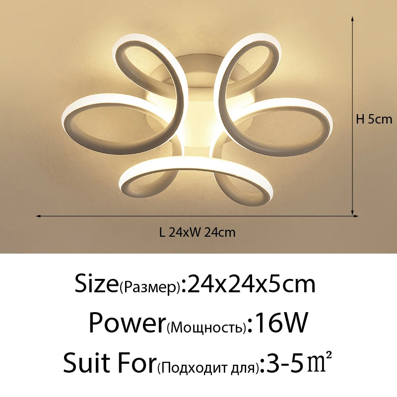 Modern LED Chandelier Lighting For Living Room Bedroom New Lamp Gold Frame Aluminum Dropshipping Indoor Fixture Light Lustres