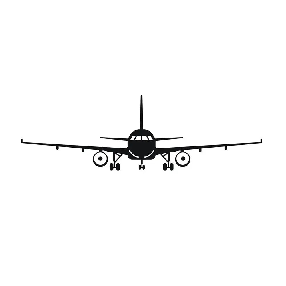 Wall Sticker Self Adhesive 3d Airplane Removable Decals Bright Decor Background Bathroom Easy Paste No Damage