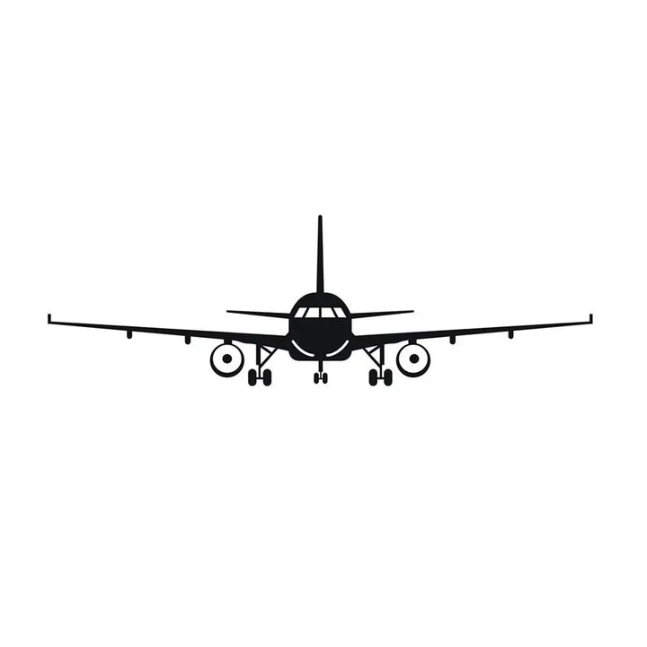Wall Sticker Self Adhesive 3d Airplane Removable Decals Bright Decor Background Bathroom Easy Paste No Damage