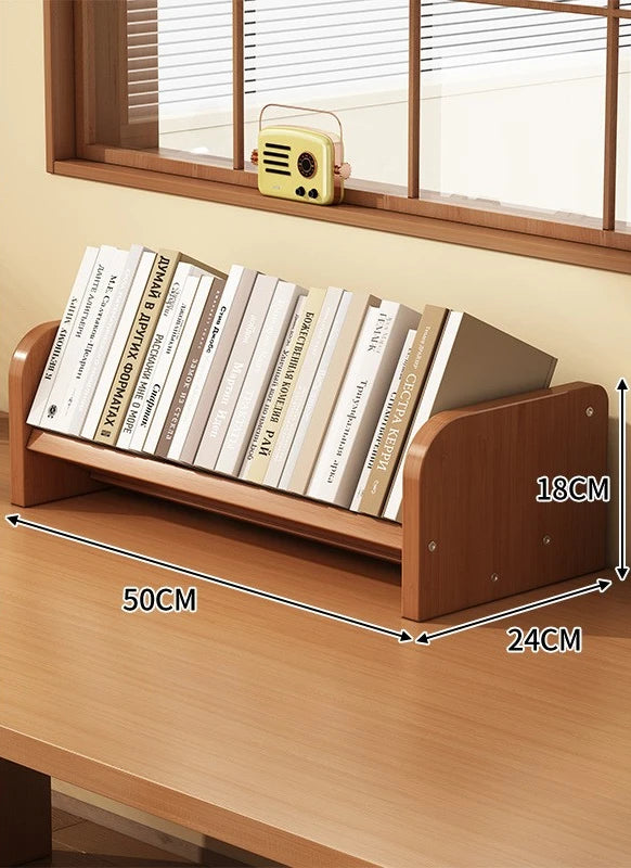 Desktop Bookshelf Shelf Student Home Desk Small Bookstand Storage Shelf Bedroom Desk Simple Bookshelf