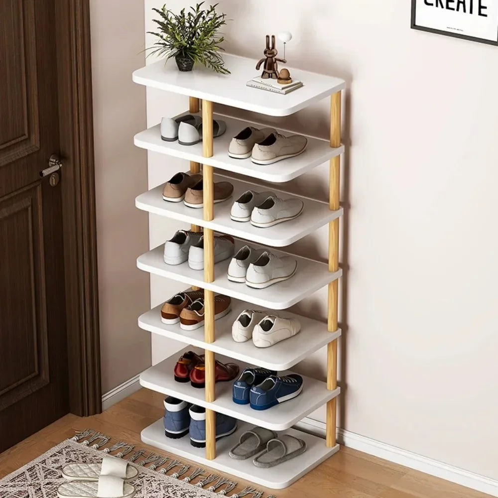 Shoe Rack Home Doorway Multilayer Storage Rack Simple New Shoe Organizer and Storage Large Capacity Good-looking Shoes Cabinet