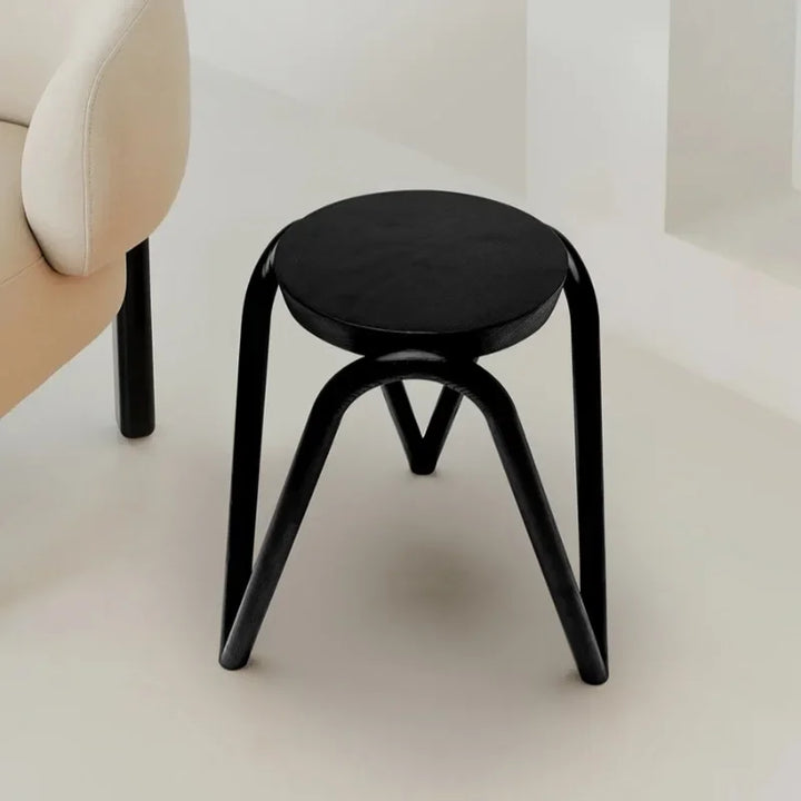 Household Kitchen Stool Small Space Camping Creative Apartment Side Table Round Ergonomic Meubles De Chambre Outdoor Furniture