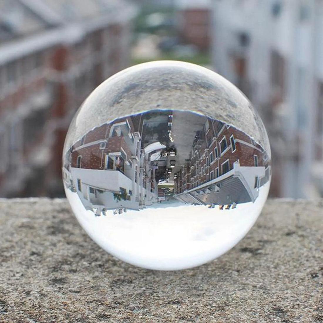30/40/50mm Creative Crystal Ball Quartz Glass Transparent Ball Spheres Glass Ball Photography Balls Crystal Decor