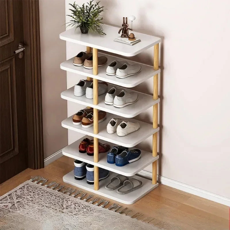 Shoe Rack Home Doorway Multilayer Storage Rack Simple New Shoe Organizer and Storage Large Capacity Good-looking Shoes Cabinet