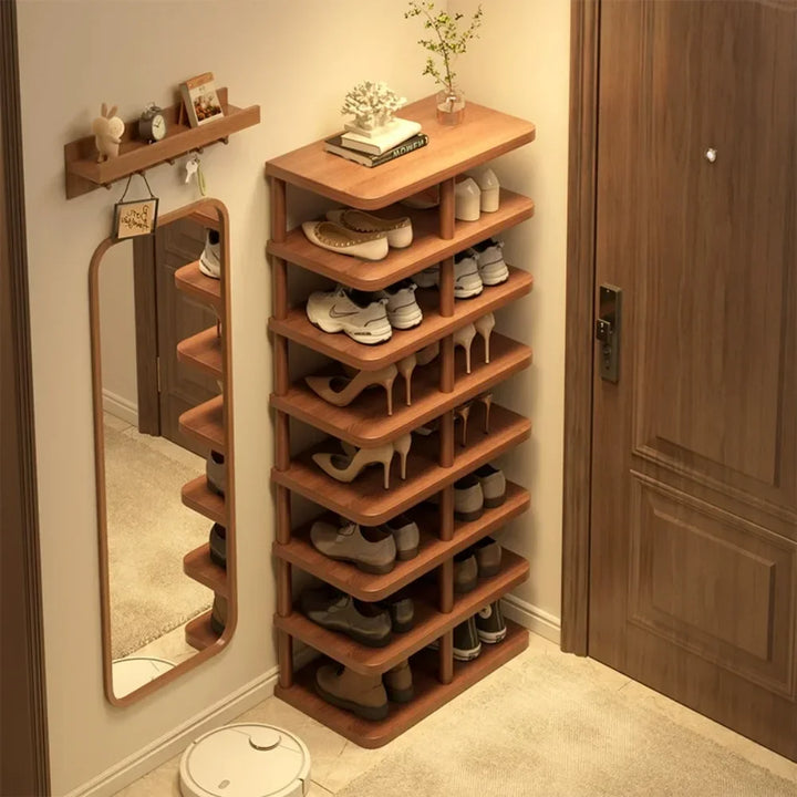Shoe Rack Home Doorway Multilayer Storage Rack Simple New Shoe Organizer and Storage Large Capacity Good-looking Shoes Cabinet