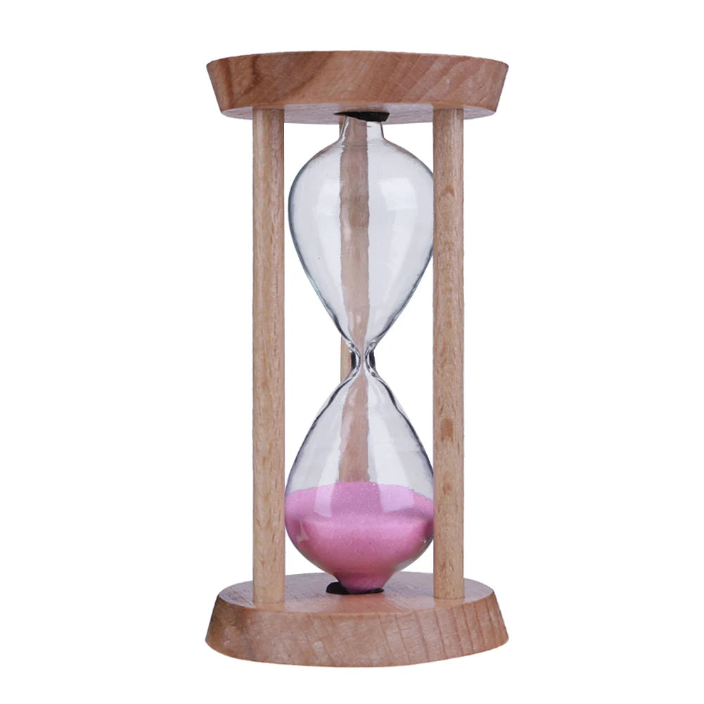 Beech Wooden Sand Clock 3 Minutes Hourglass Sandglass Kids Children Gift Toothbrush TimerHome Suppliers Interior Accessories